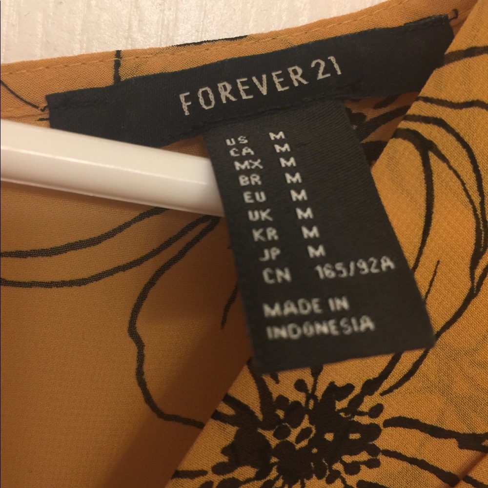 Forever 21 - Floral Fit & Flare Dress - Picture 8 of 8